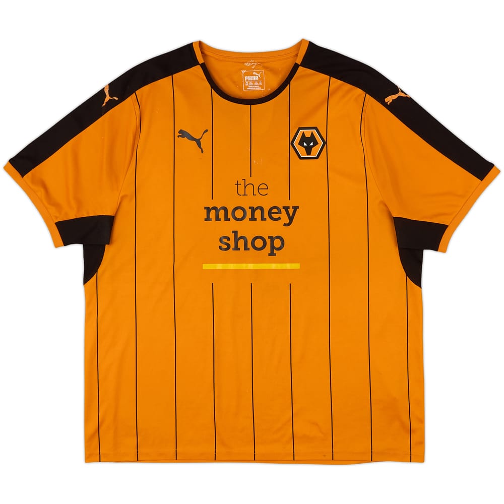 2016-17 Wolves Home Shirt - 5/10 - (XXL)