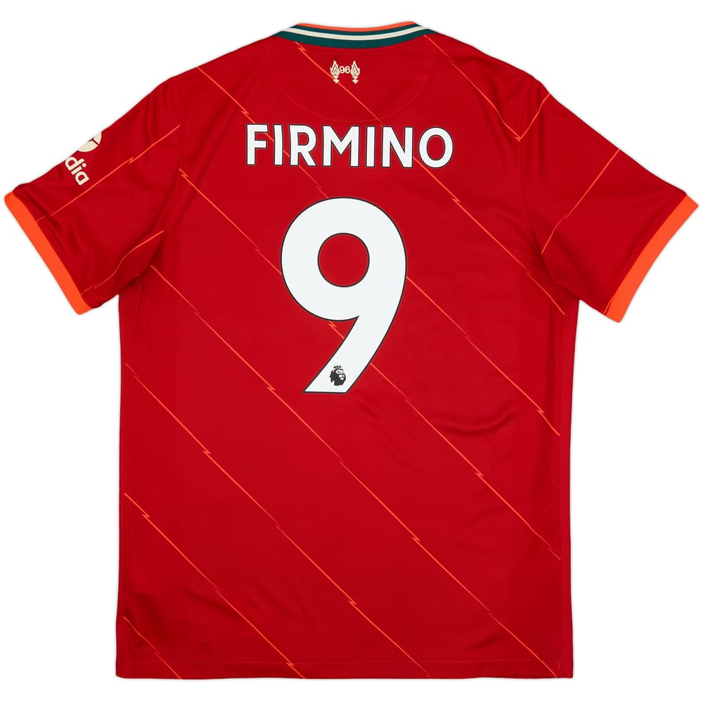 2021-22 Liverpool Home Shirt Firmino #9 - 10/10 - (L)