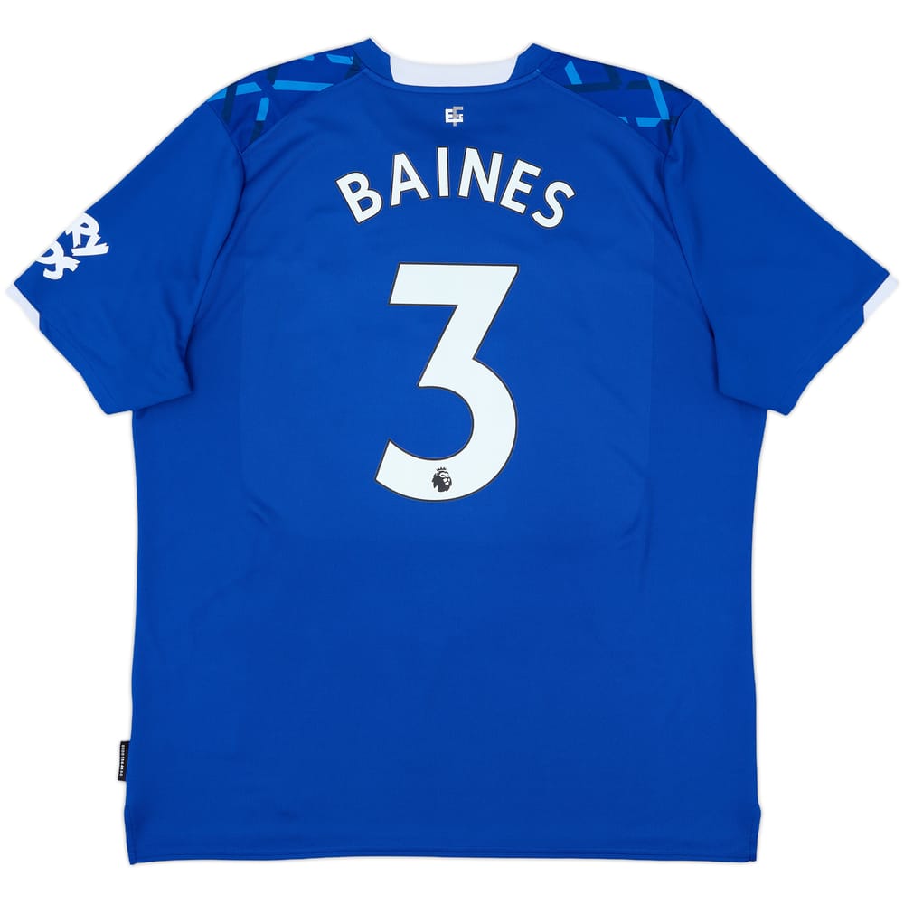 2019-20 Everton Home Shirt Baines #3 - 10/10 - (XXL)
