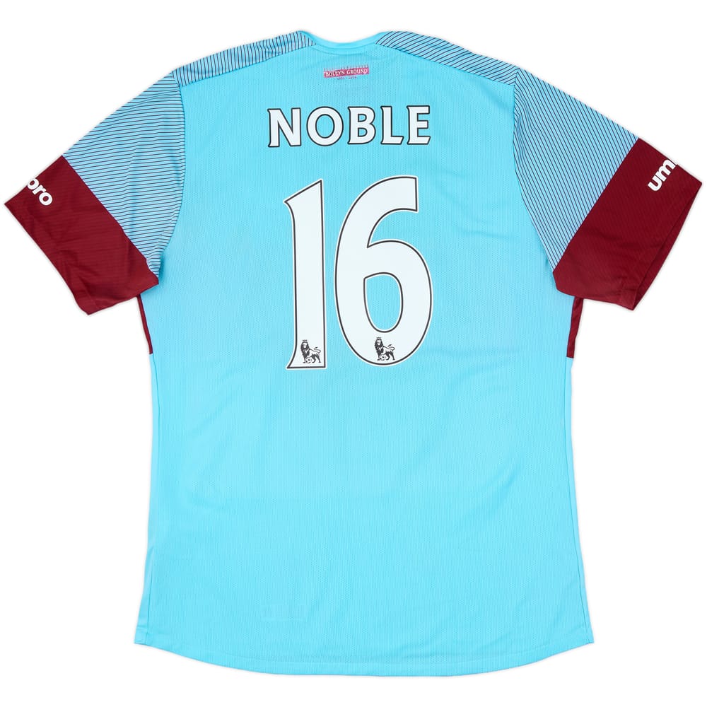 2015-16 West Ham Away Shirt Noble #16 - 6/10 - (L)