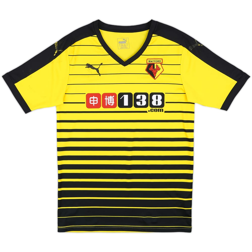 2015-16 Watford Home Shirt - 4/10 - (S)