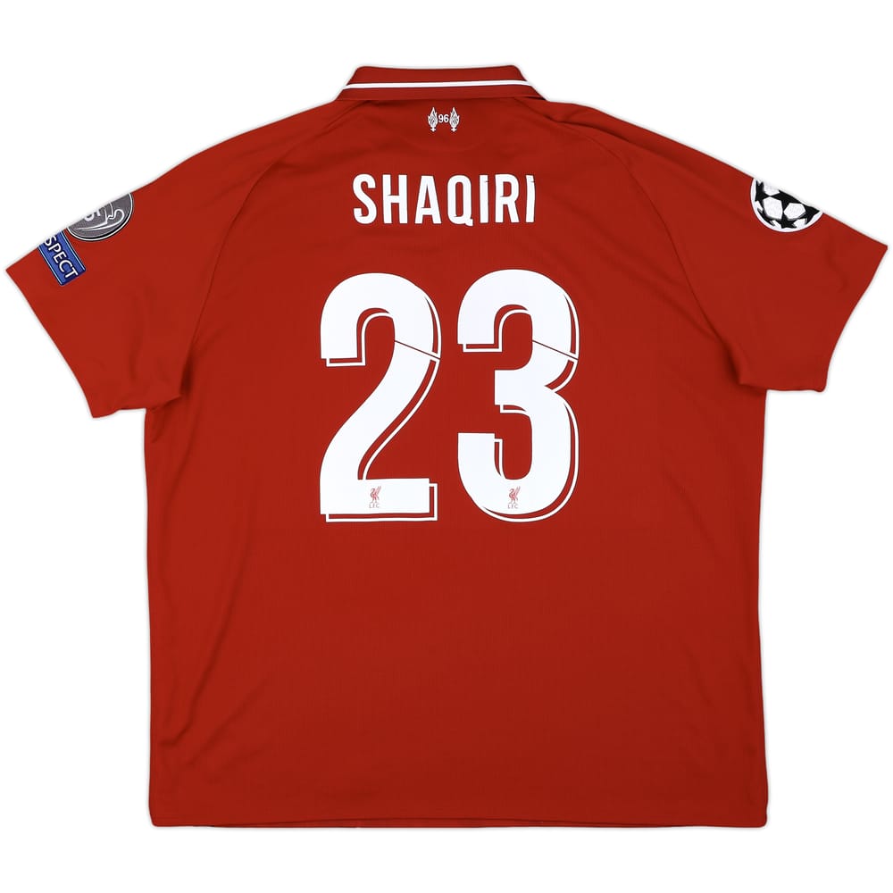 2018-19 Liverpool Home Shirt Shaqiri #23 - 10/10 - (XXL)
