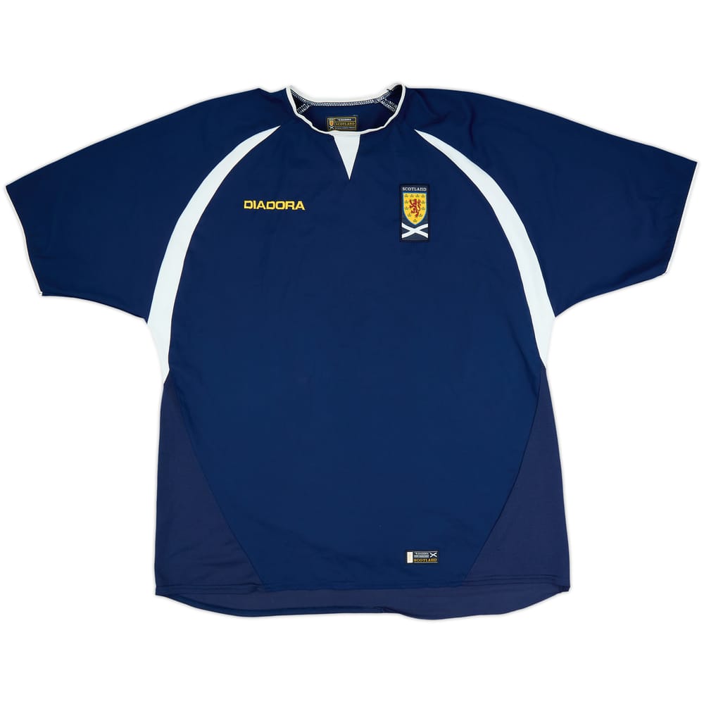 2003-05 Scotland Home Shirt - 5/10 - (XL)