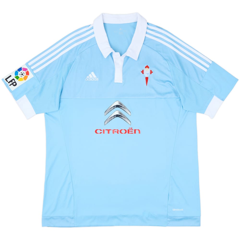2015-16 Celta Vigo Home Shirt - 10/10 - (XL)