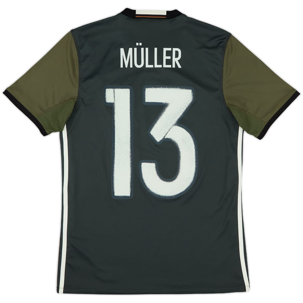 2015-17 Germany Away Shirt Muller #13 - 8/10 - (S)
