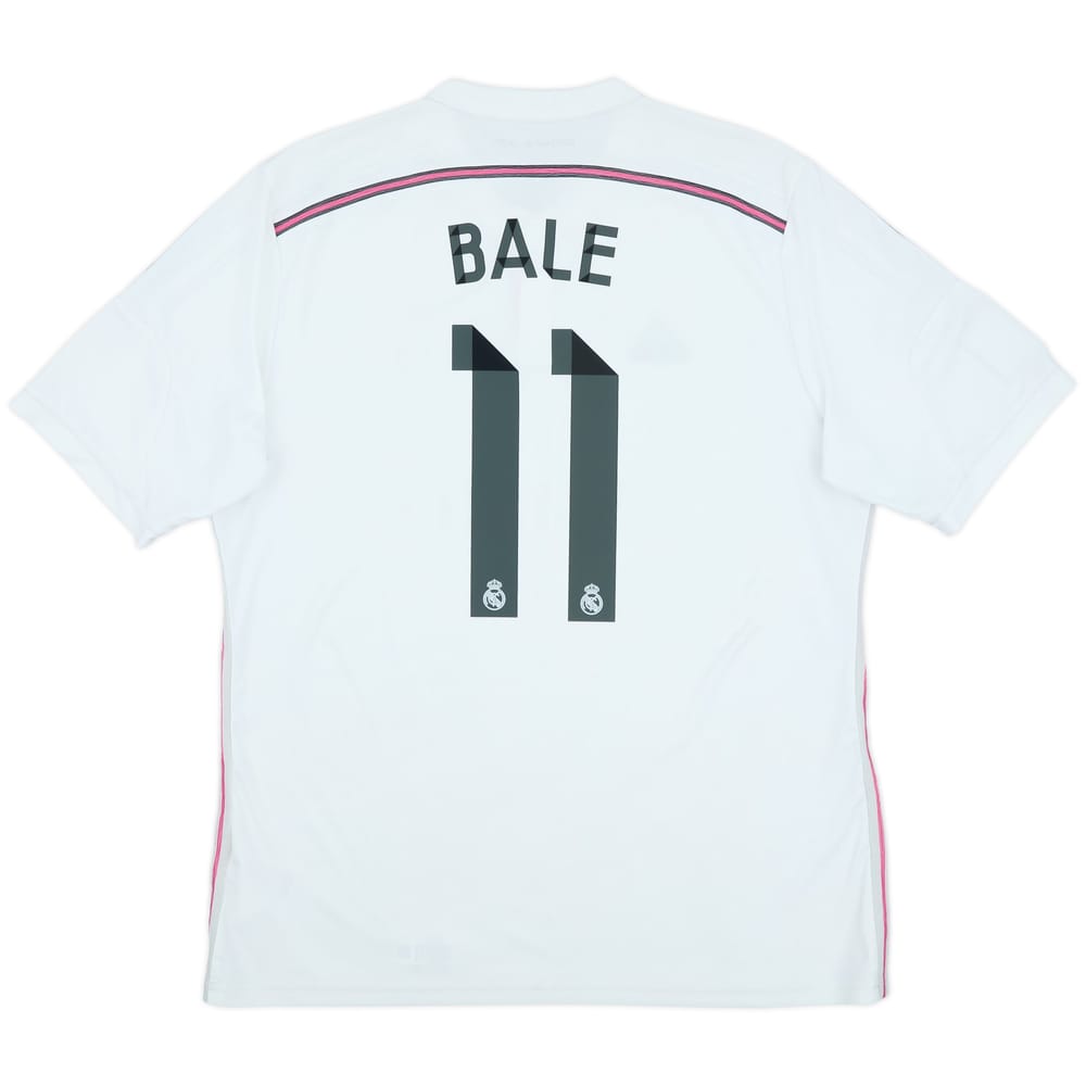 2014-15 Real Madrid Home Shirt Bale #11 - 7/10 - (XL)