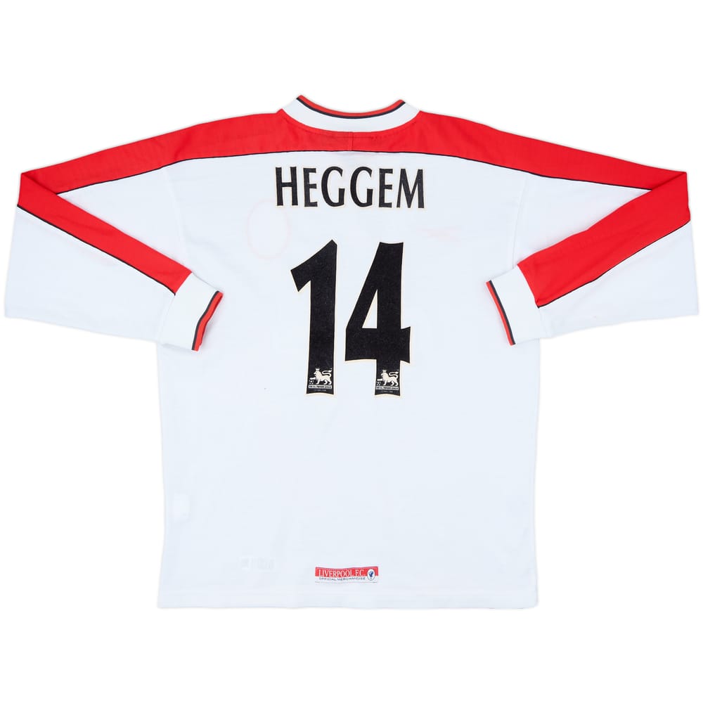 1998-99 Liverpool Away L/S Shirt Heggem #14 - 8/10 - (M)