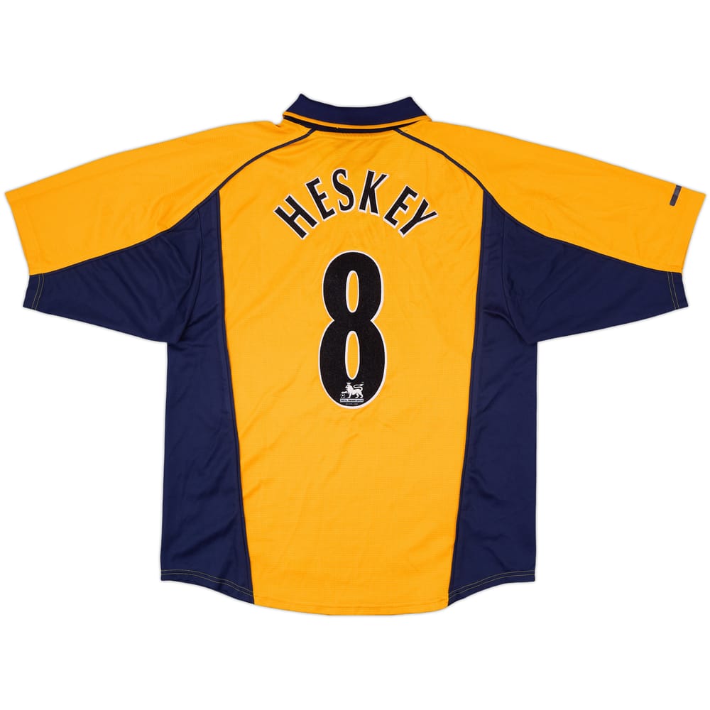 2000-02 Liverpool Away Shirt Heskey #8 - 8/10 - (M)