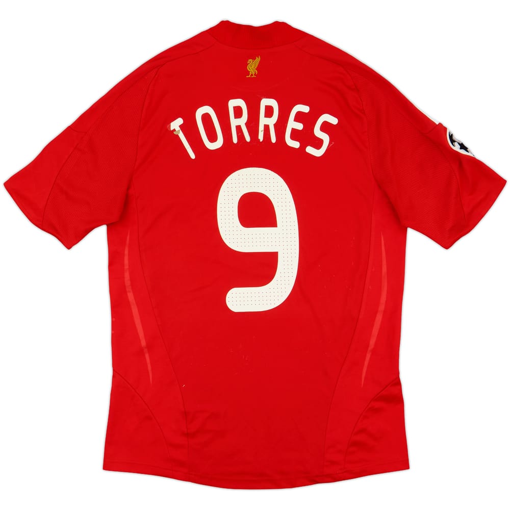 2008-10 Liverpool Home Shirt Torres #9 - 5/10 - (M)