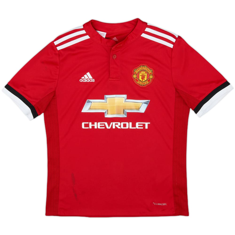 2017-18 Manchester United Home Shirt - 6/10 - (M.Boys)