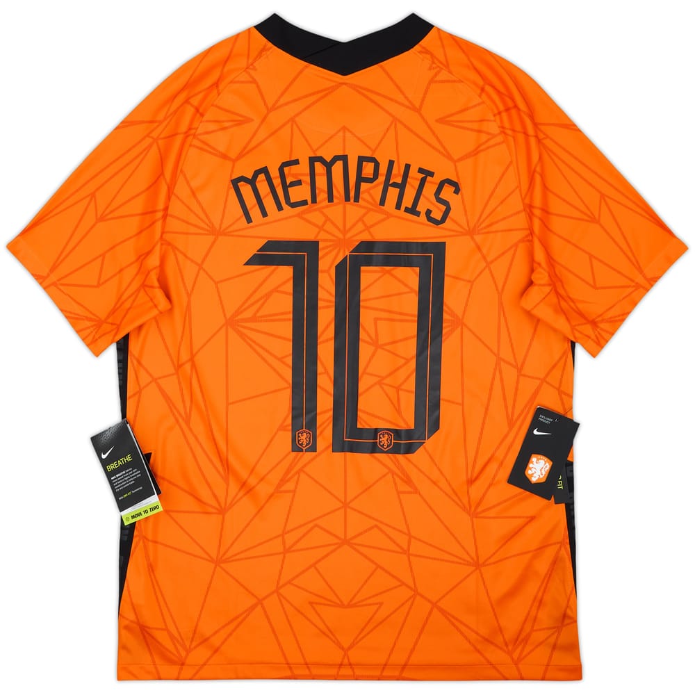 2020-21 Netherlands Home Shirt Memphis #10 (L)