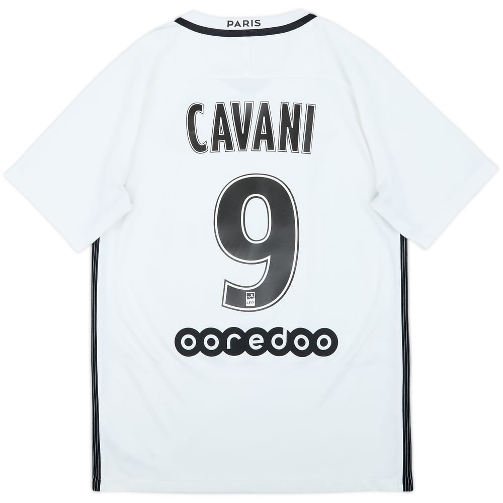 2016-17 Paris Saint-Germain Third Shirt Cavani #9 - 6/10 - (S)
