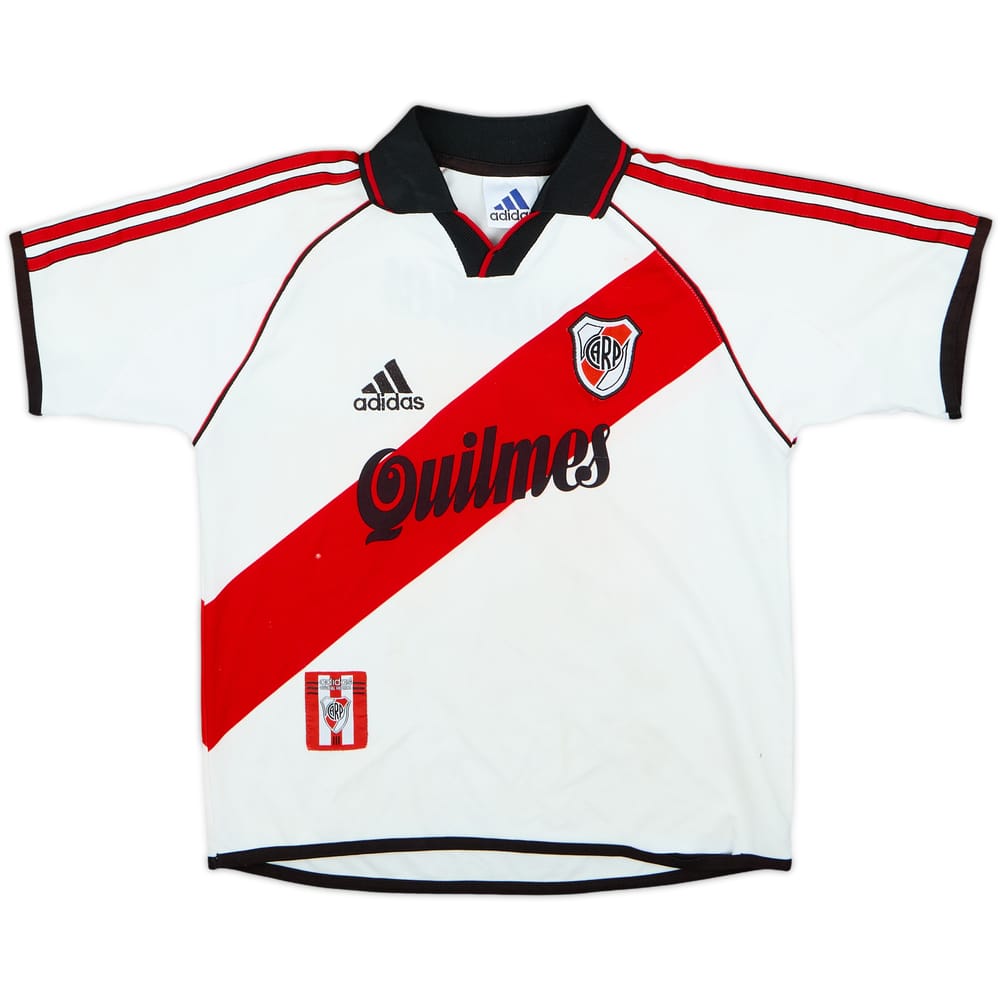 2000-02 River Plate Home Shirt - 4/10 - (S.Boys)