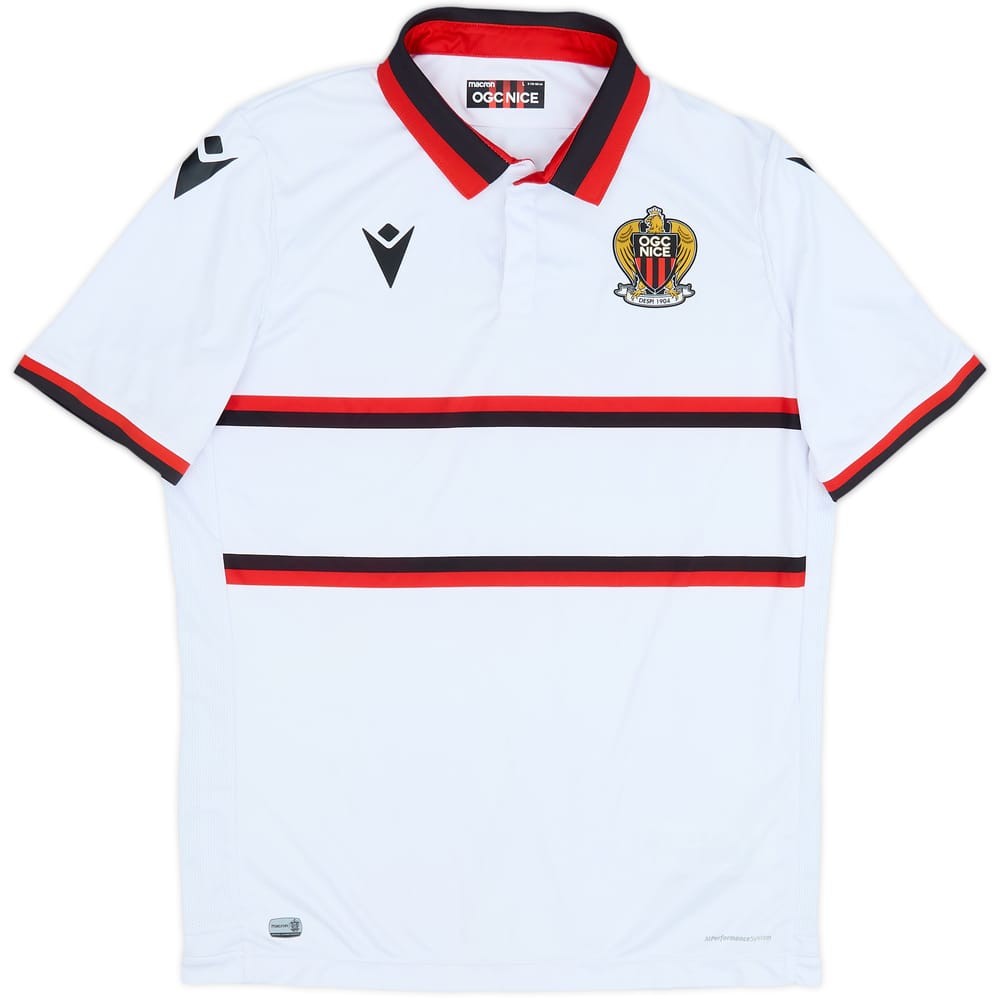 2020-21 Nice Away Shirt - 10/10 - (L)