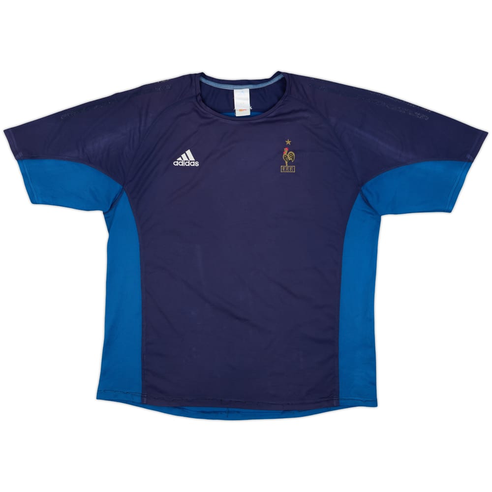 2002-04 France adidas Training Shirt - 4/10 - (XXL)