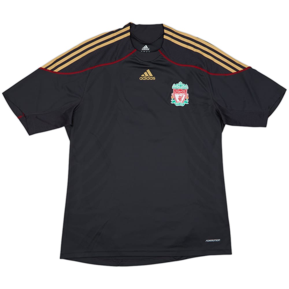 2009-10 Liverpool Youth Match Issue Away L/S Shirt #2