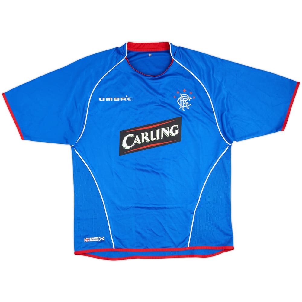 2005-06 Rangers Home Shirt - 5/10 - (M)