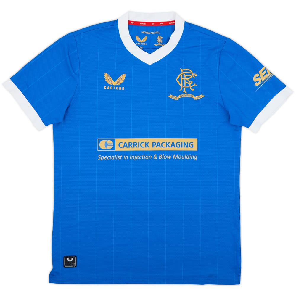 2021-22 Rangers Youth Match Issue Home Shirt #3