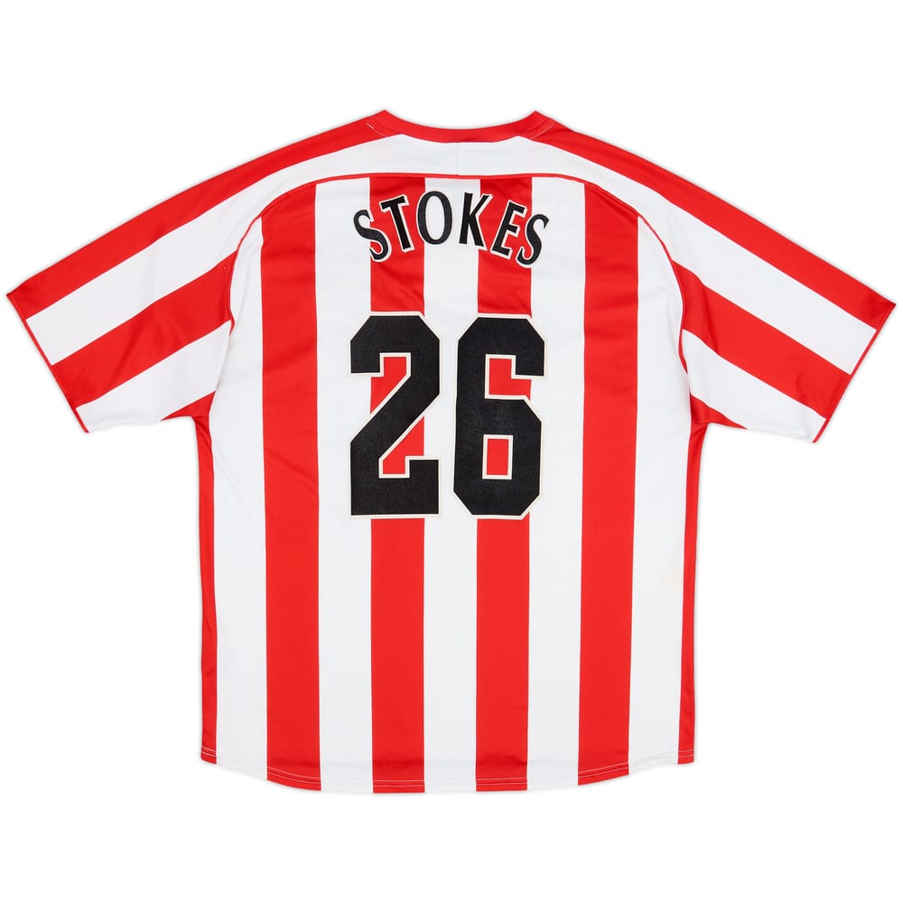 2005-07 Sunderland Home Shirt Stokes #26 - 4/10 - (L)