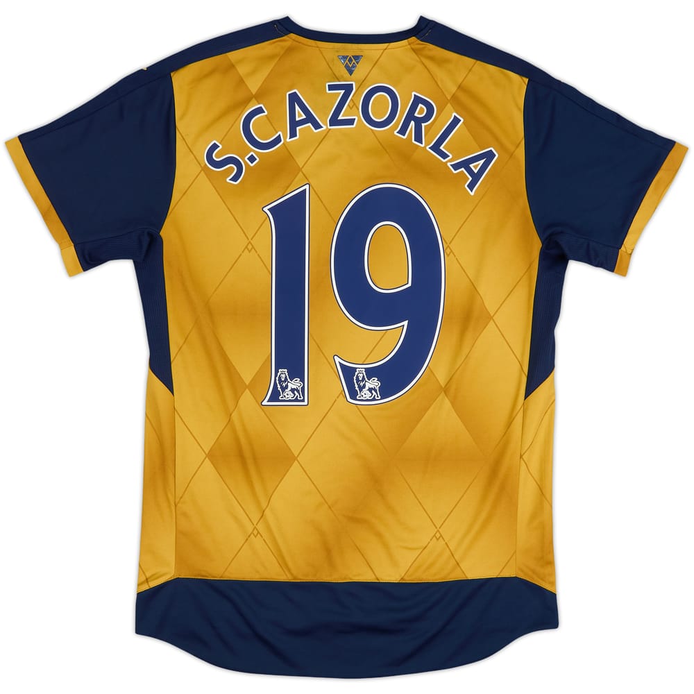 2015-16 Arsenal Away Shirt Cazorla #19 - 6/10 - (M)