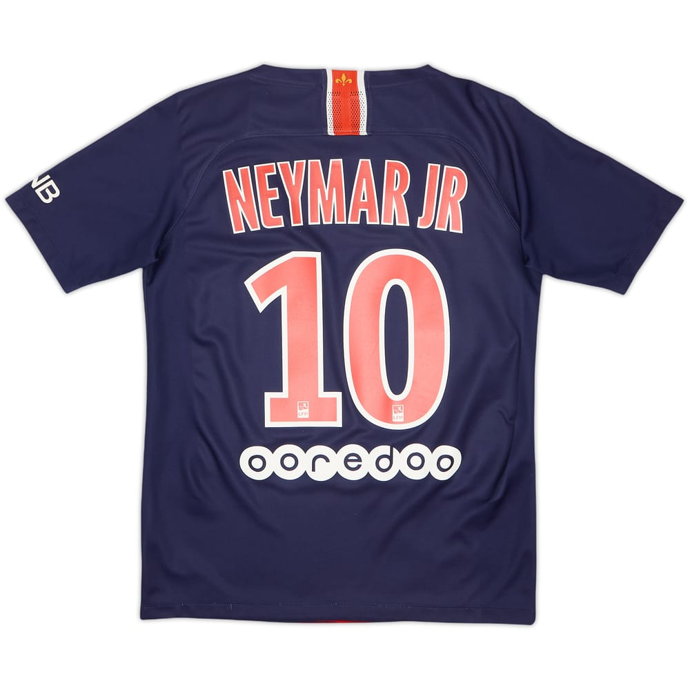 2018-19 Paris Saint-Germain Home Shirt Neymar Jr #10 - 9/10 - (XL.Boys)