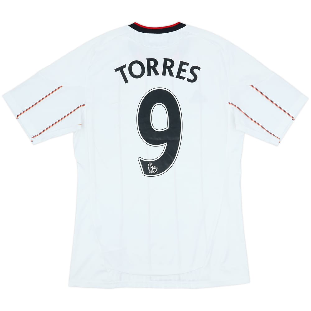 Camiseta de visitante del Liverpool 2010-11 Torres #9 - 6/10 - (S)