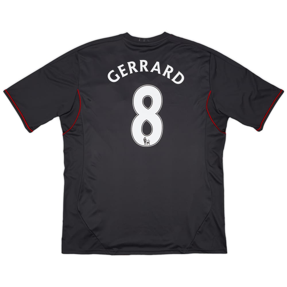 2011-12 Liverpool Away Shirt Gerrard #8