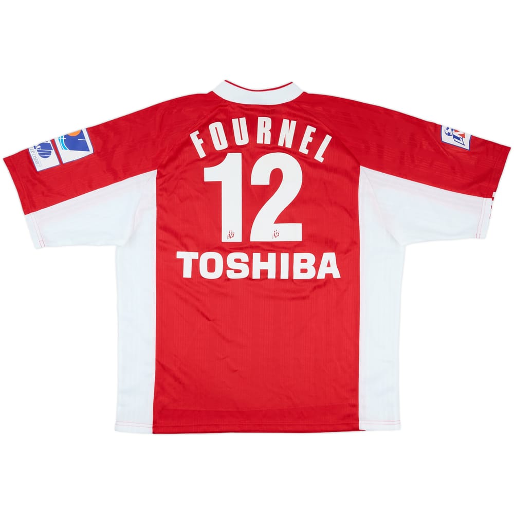1999-00 Montpellier Match Issue Third Shirt Fournel #12