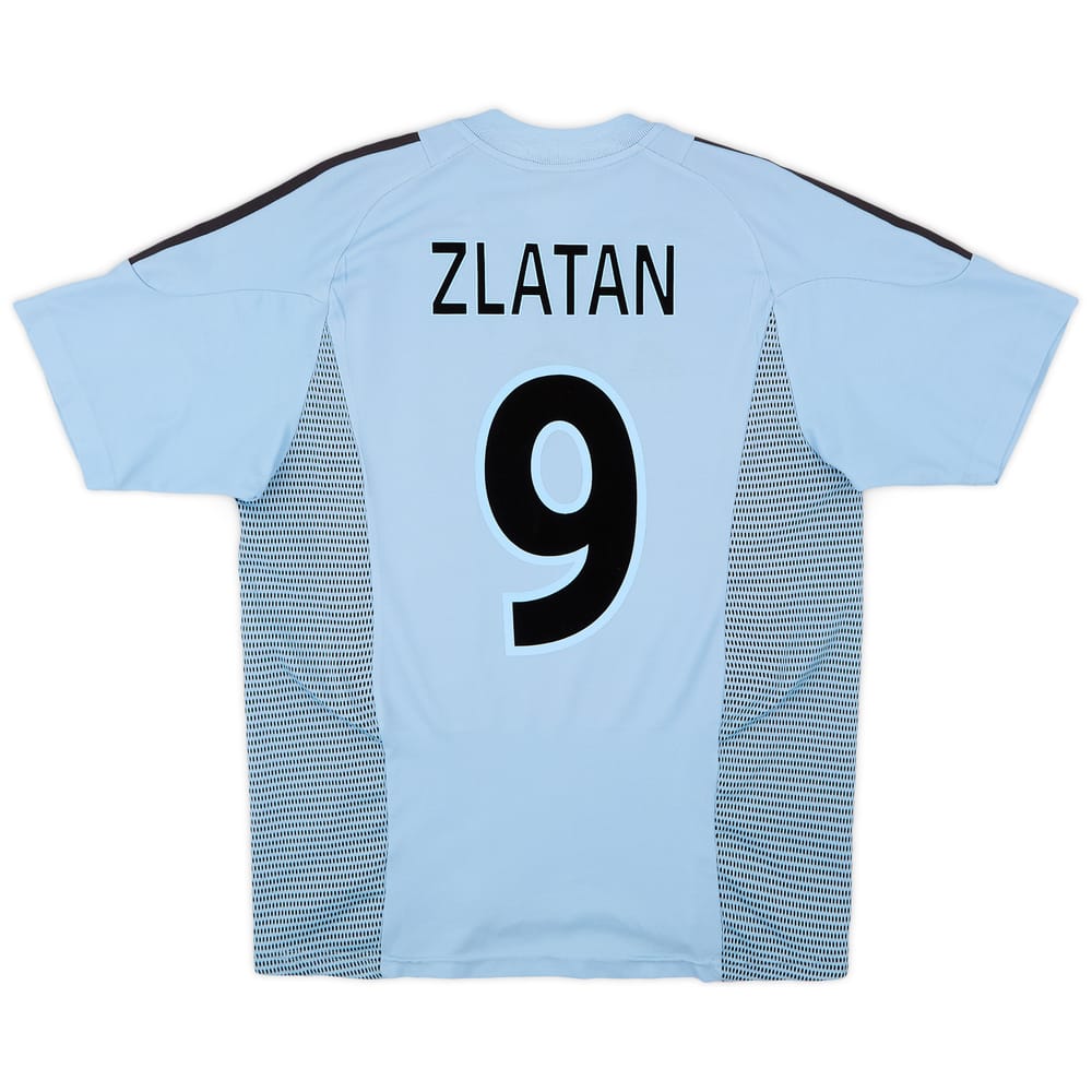 2002-03 Ajax Away Shirt Zlatan #9 - 9/10 - (M)
