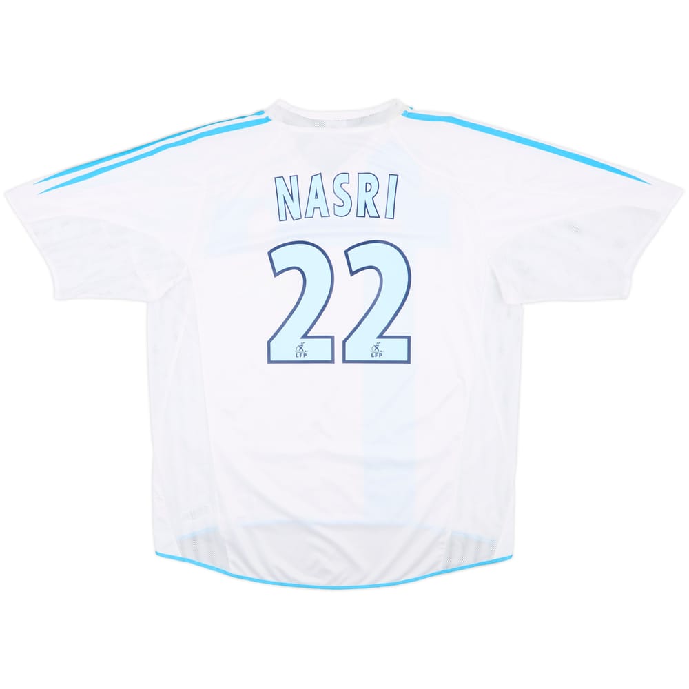 2004-05 Olympique Marseille Home Shirt Nasri #22 - 5/10 - (XL)