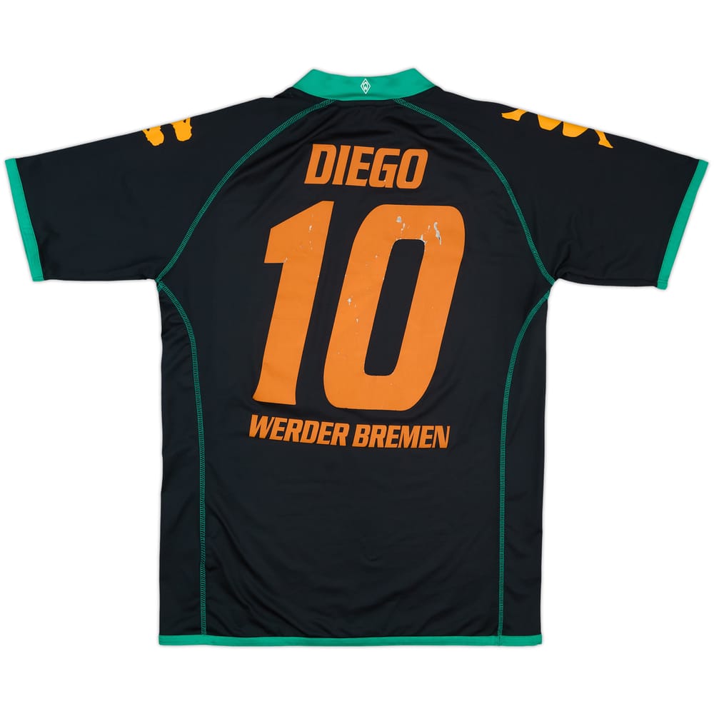 2008-09 Werder Bremen Third Shirt Diego #10 - 6/10 - (L)