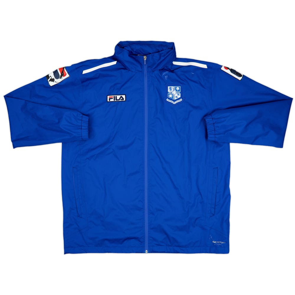 2012-14 Tranmere Rovers Fila Hooded Rain Jacket - 5/10 - (XL)
