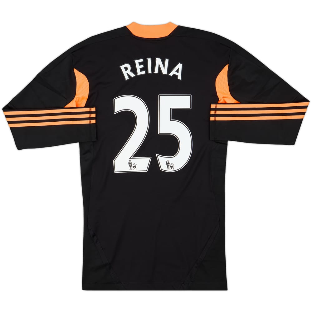 2011-12 Liverpool Player Issue TechFit GK Shirt Reina #25 (M/L)