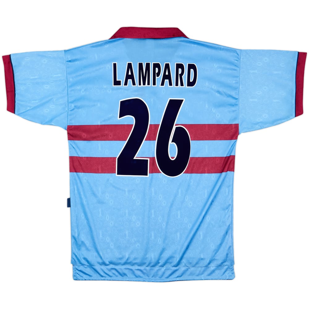 1995-97 West Ham Centenary Away Shirt Lampard #26 - 7/10 - (M)