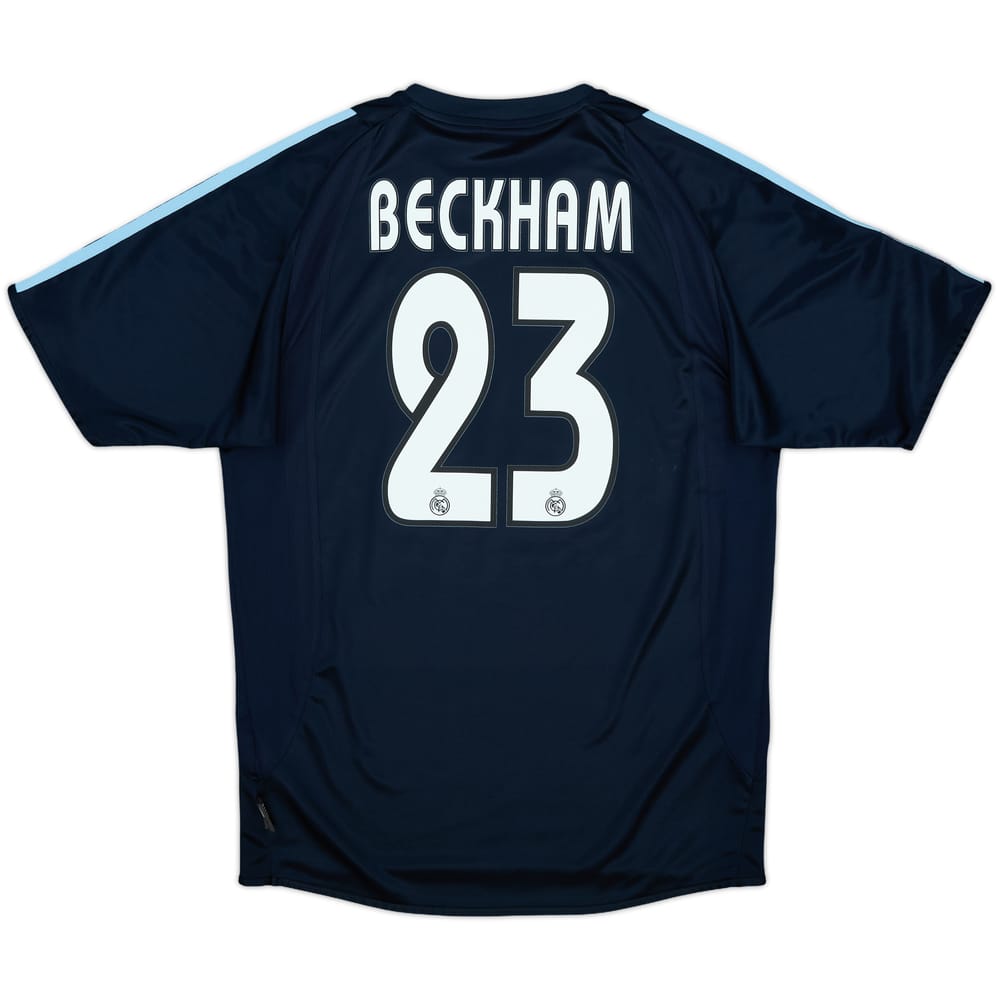2003-04 Real Madrid Away Shirt Beckham #23 - 7/10 - (S)