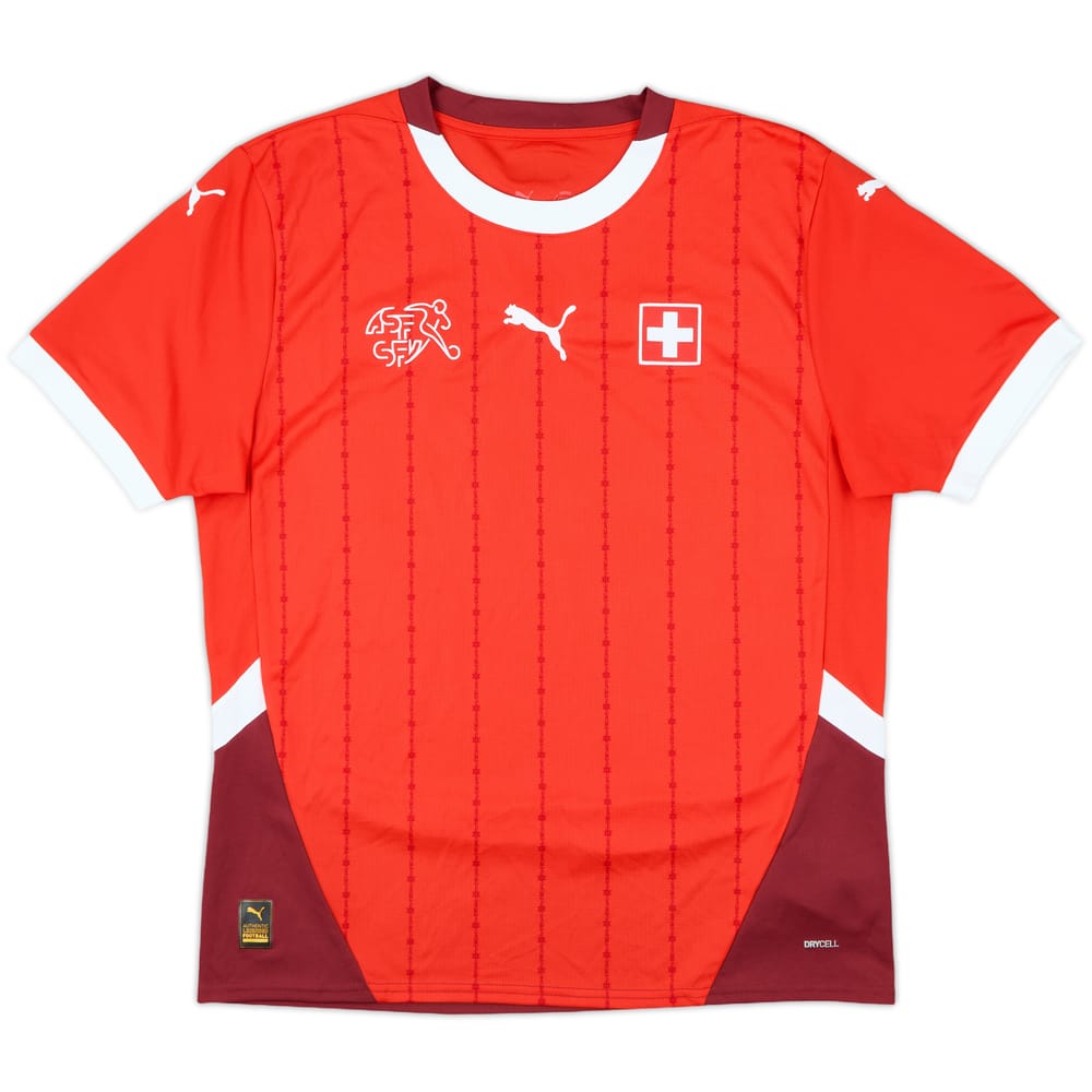 2024-25 Switzerland Home Shirt - 10/10 - (L)