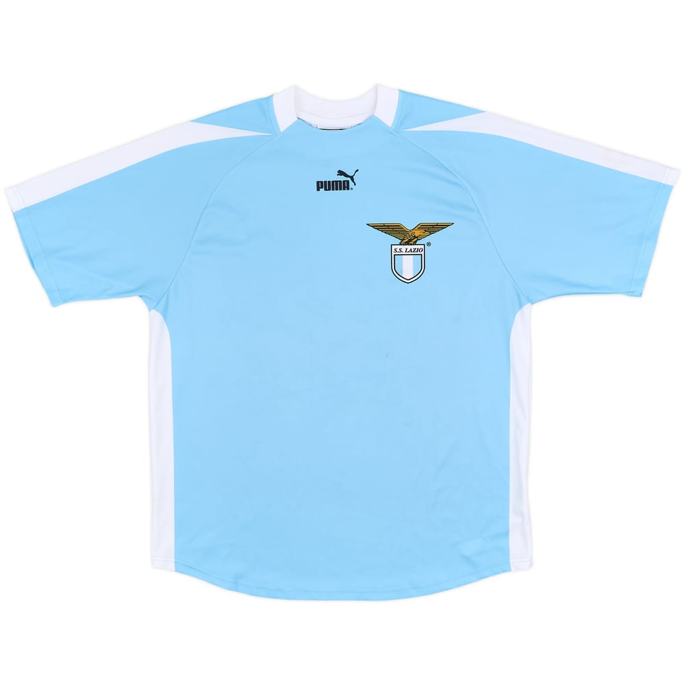 2003-04 Lazio 'Signed' Basic Home Shirt - 7/10 - (M)