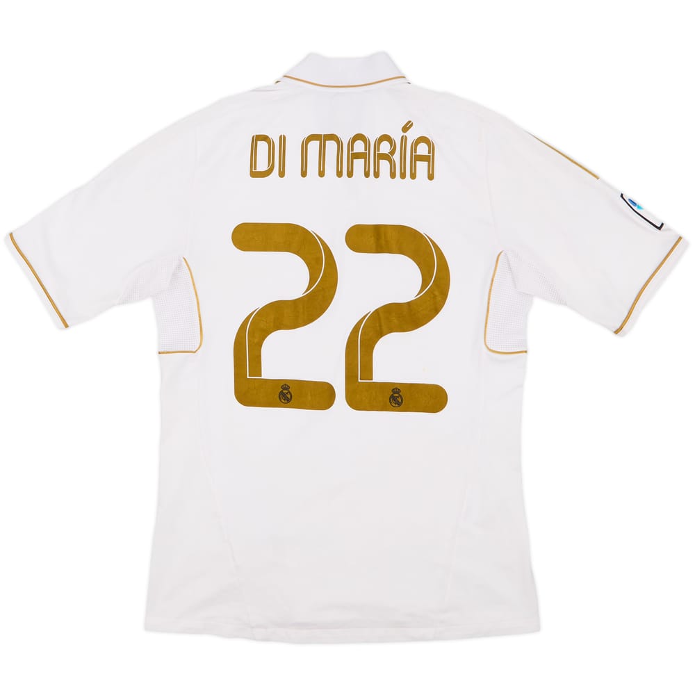 2011-12 Real Madrid Home Shirt Di Maria #22 - 5/10 - (M)