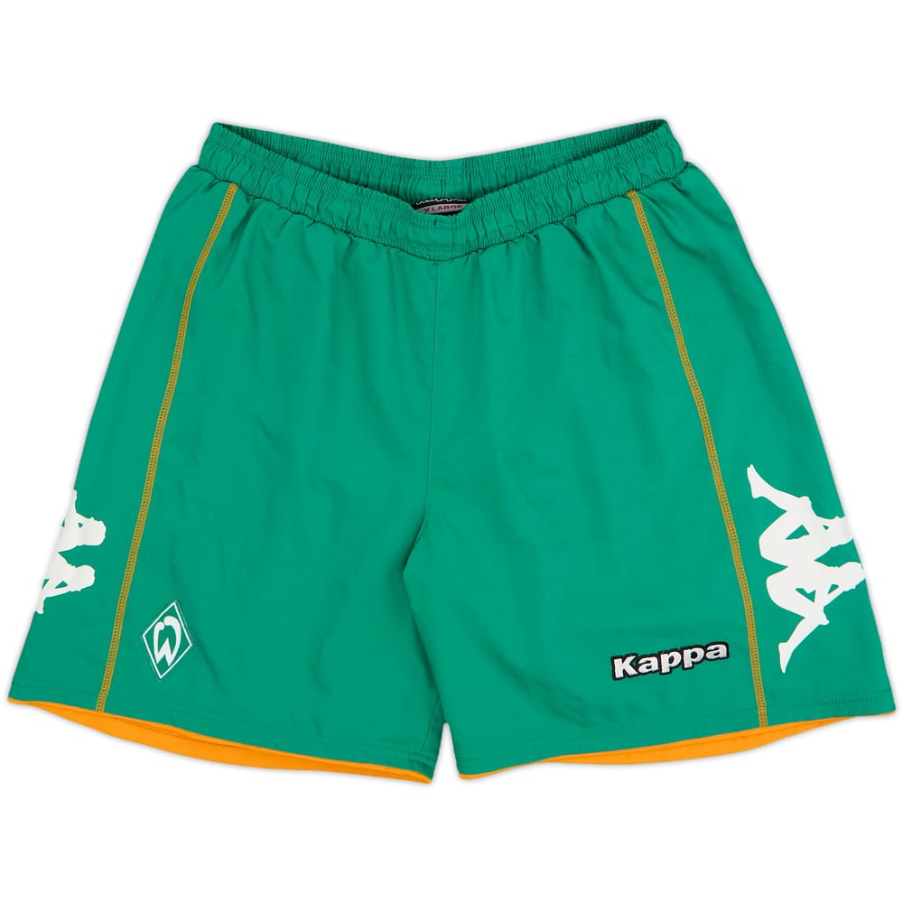 2008-09 Werder Bremen Home Shorts - 6/10 - (XL)