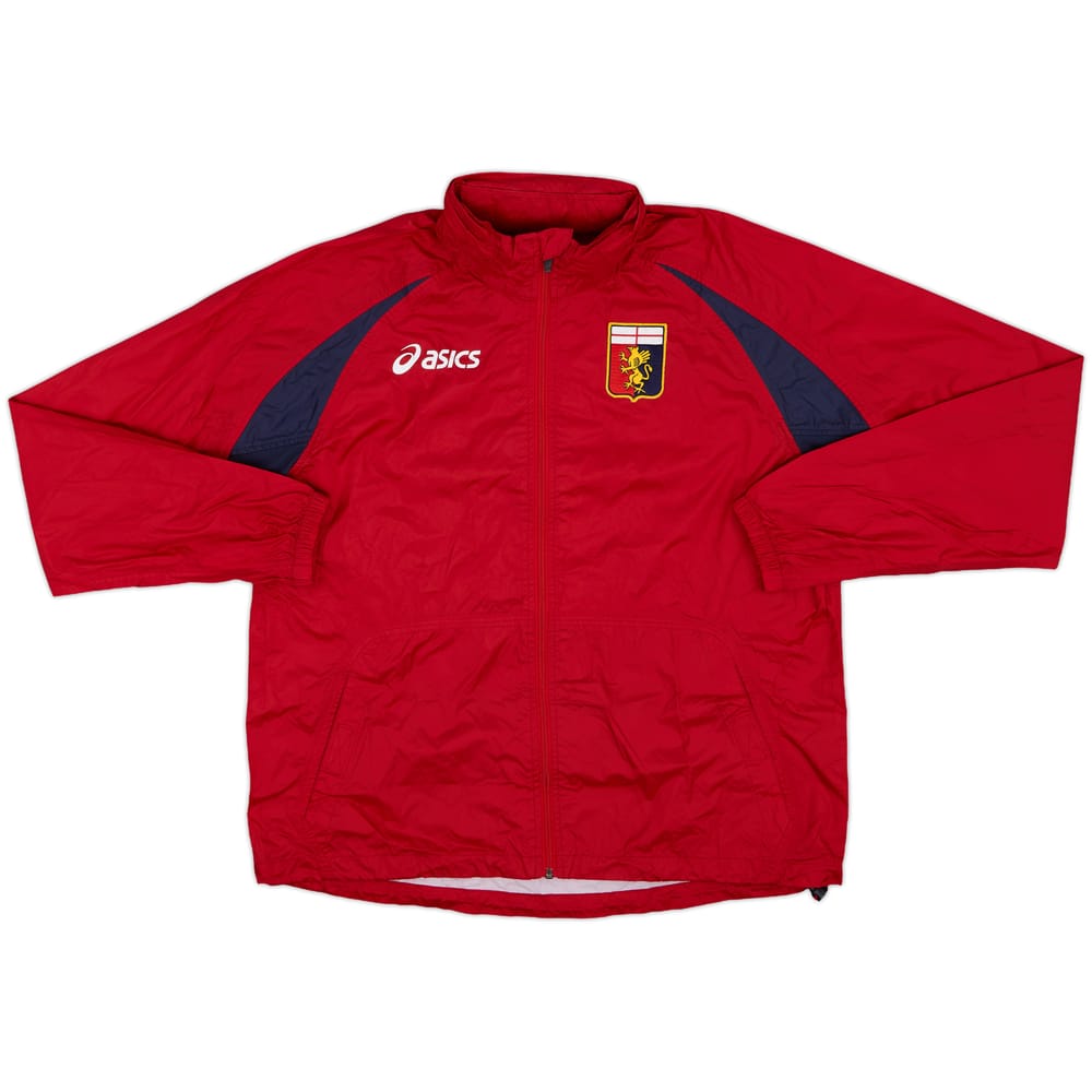 2008-09 Genoa Asics Hooded Rain Jacket - 7/10 - (XL)
