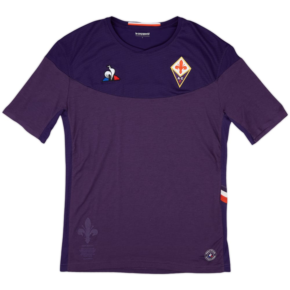 2019-20 Fiorentina Le Coq Sportif Training Shirt - 7/10 - (L)