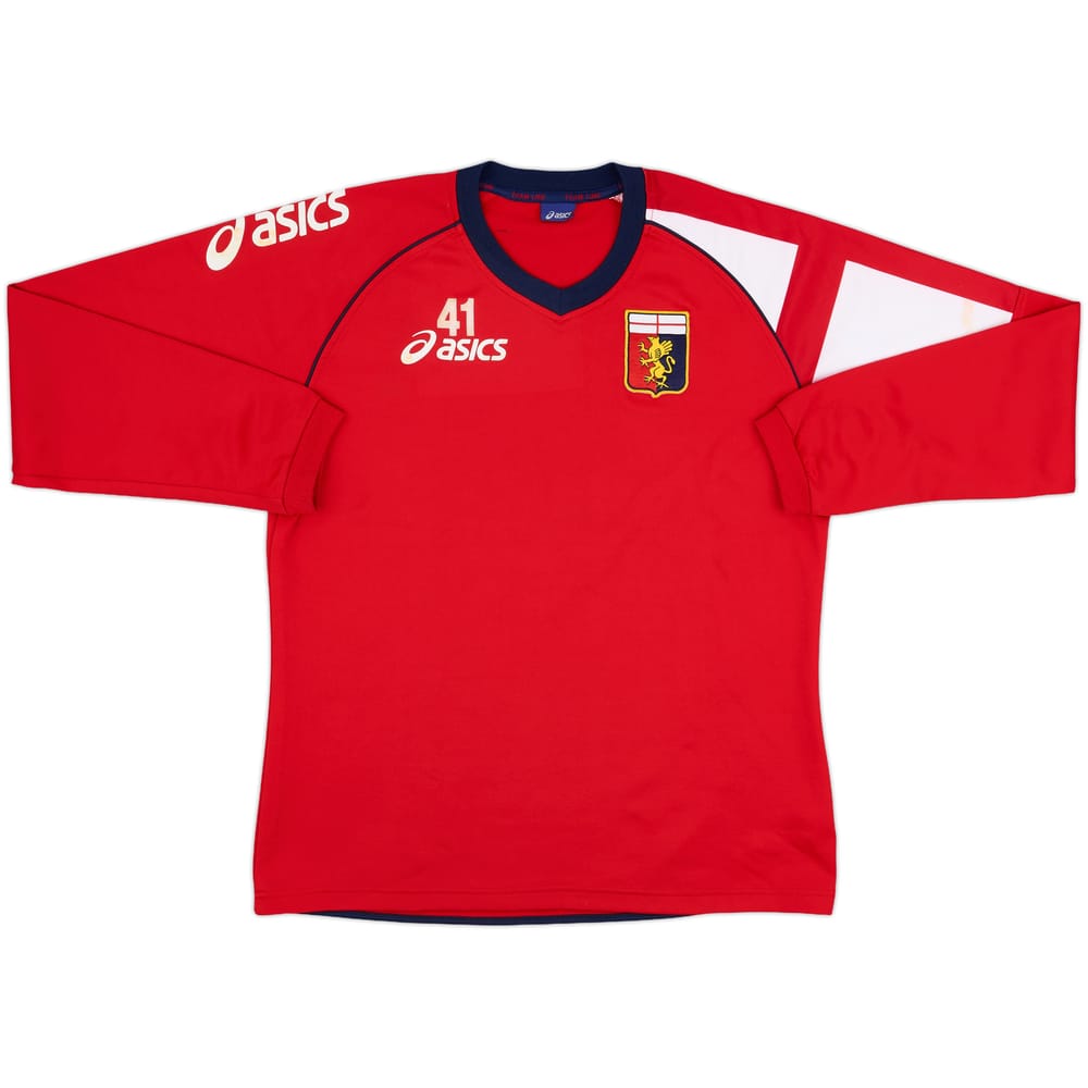 2008-09 Genoa Player Issue Asics Sweat Top #41 - 7/10 - (L)