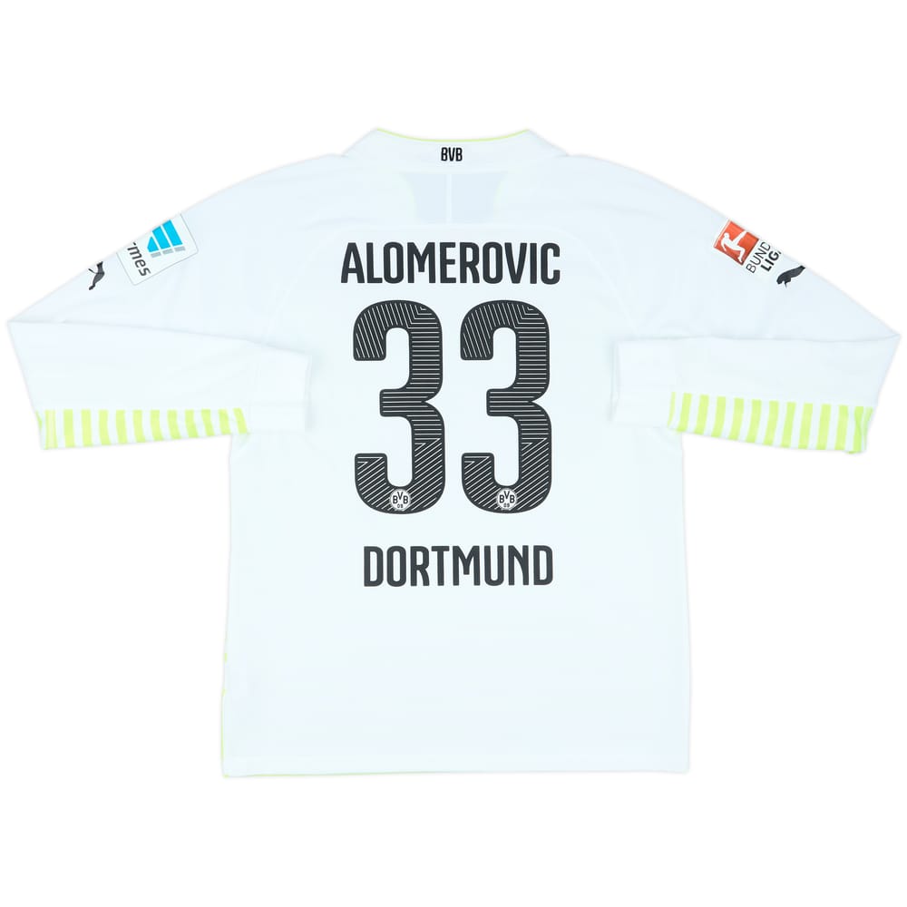 2014-15 Borussia Dortmund Match Issue GK Shirt Alomerovic #33