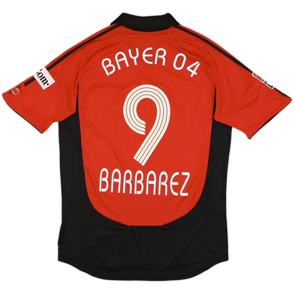 2006-07 Bayer Leverkusen Signed Home Shirt Barbarez #9 - 5/10 - (M)