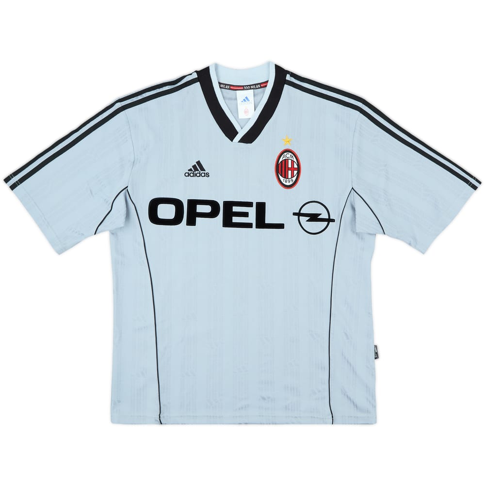 1998-00 AC Milan adidas Training Shirt - 9/10 - (M)