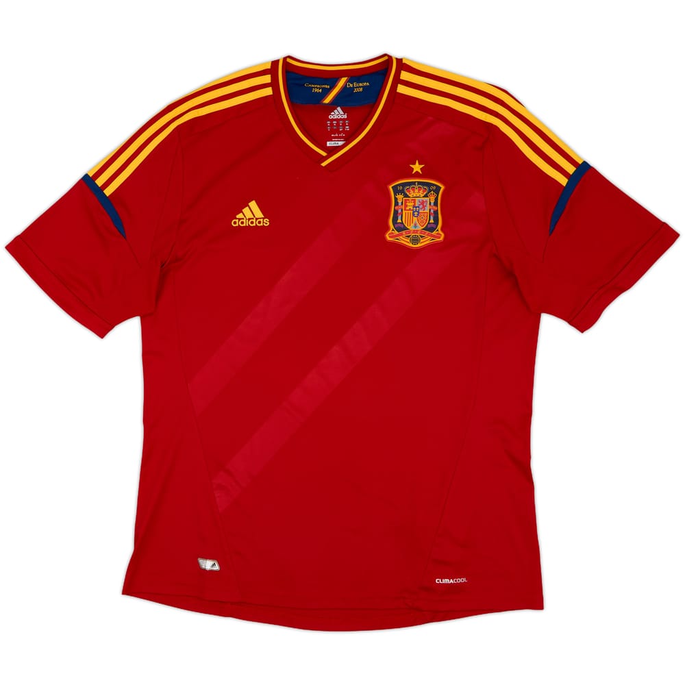 2011-12 Spain Home Shirt - 8/10 - (XL)