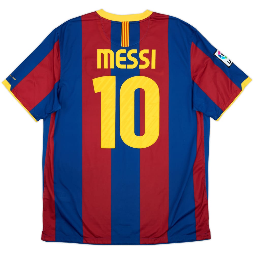 2010-11 Barcelona Home Shirt Messi #10 - 10/10 - (XL)