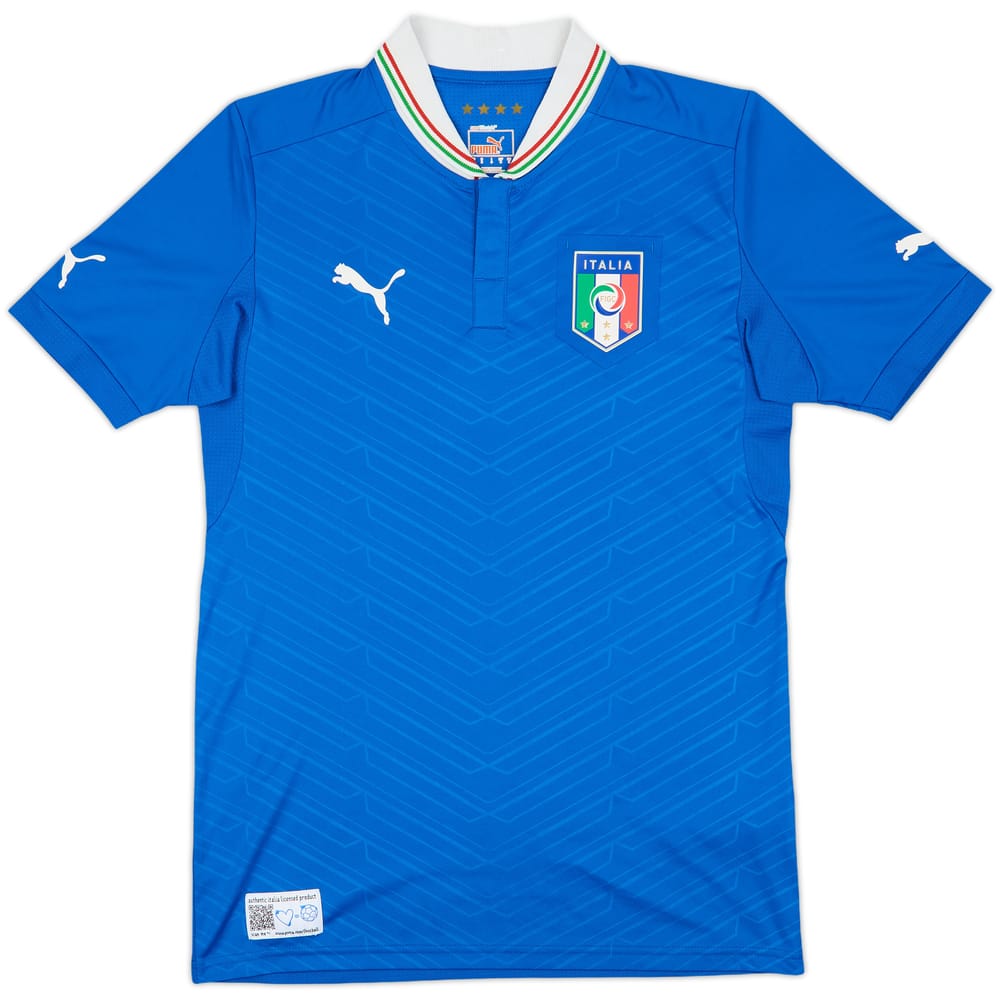 2012-13 Italy Home Shirt - 8/10 - (S)