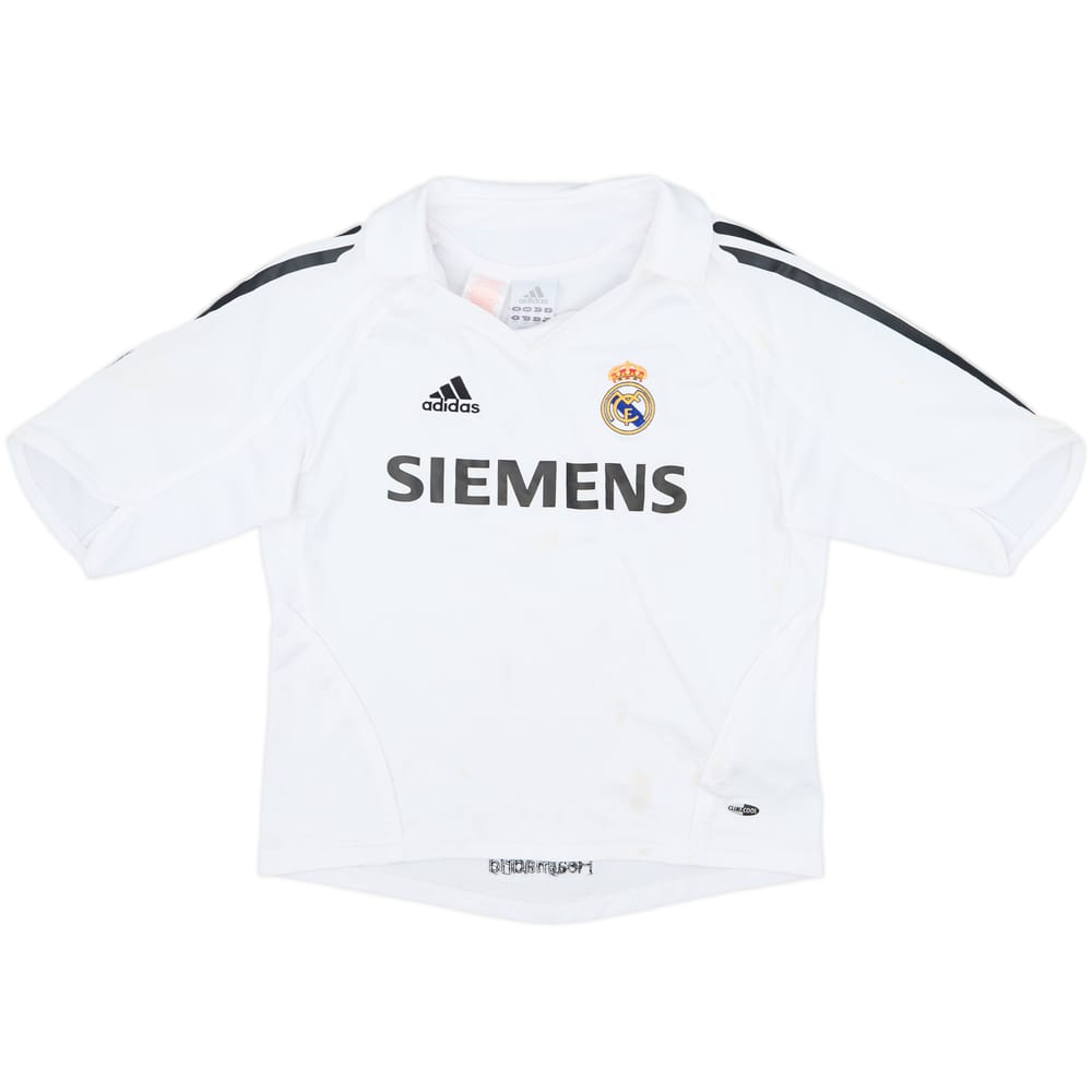 2005-06 Real Madrid Home Shirt - 6/10 - (S.Boys)