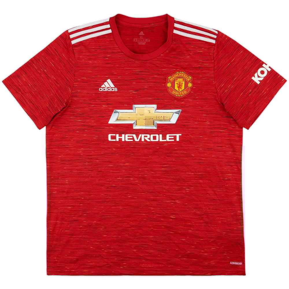 2020-21 Manchester United Home Shirt - 5/10 - (XL)